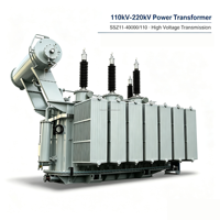 Transformateur de puissance MV&HV à entrée 110kV-220kV, triphasé, fréquence 50Hz