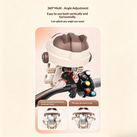 Pare-soleil compact de type casque pour livreur de repas, support de téléphone étanche en plastique ABS pour guidon de trottinette électrique