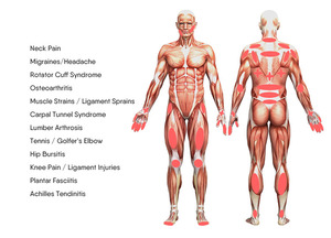 प्रकाश लेजर एक्यूपंक्चर कम स्तर इलेक्ट्रॉनिक लेजर लाइट थेरेपी दर्द से राहत के लिए 650 + 808nm - Product Image 5