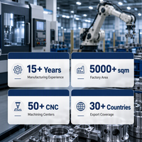 Vis de robot CNC de précision en alliage d'aluminium à tête hexagonale M2 M3 M4 M5 M6 M8 pour la robotique, l'automatisation, OEM personnalisé