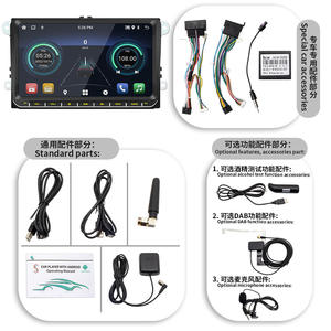El nuevo sistema Android MP5 de 9 pulgadas con navegador GPS integrado es adecuado para la modificación de la serie de coches Volkswagen - Product Image 5