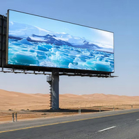 Pantalla LED HiSeaVis IP66 Totalmente Impermeable P6.67 1920x1080 HDR10 6500Nits de Alto Brillo para Publicidad Exterior en Plazas