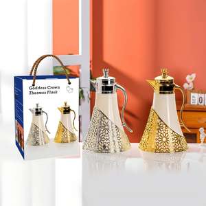 <span class=keywords><strong>2026</strong></span> Nieuwe Draagbare 1000ml Glazen Binnenfles <span class=keywords><strong>Thermos</strong></span> Vacuümdeksels Geïsoleerde Thermische Bedrijfsgeschenkset 12-24 Uur Isolatie - Product Image 5