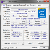 Harga grosir prosesor Intel Core I3 4160 CPU I3 generasi ke-4 untuk komputer