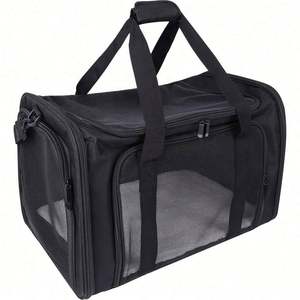 Bolsa de Transporte Plegable y Portátil para Mascotas, Bolsa de Viaje Transpirable para Gatos, Mochila Doble para Gatos, Transportín para Mascotas - Product Image 1