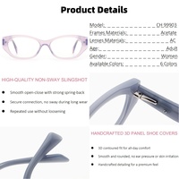 Lunettes optiques en acétate durables, fabriquées à la main, personnalisables, avec ornement, monture de lunettes de luxe haut de gamme pour un usage quotidien, OEM/ODM