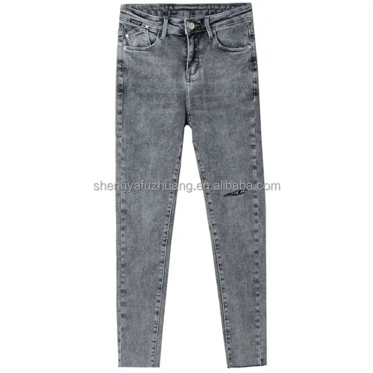 factory wholesale women's jeans hot sale ladies jeans pants factory wholesale stretch lady long jean pants