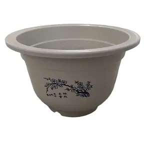 Vaso di fiori dal Design classico colorato in plastica da giardino per la casa della scuola materna con prezzo speciale