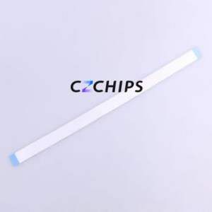 JS05A-30P-300-4-8 FFC Cable (Flexible Flat Cable) P=0.5mm Connector 30P 0.5mm 0.3mm Non-Inverting - Product Image 2