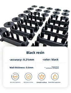 3D in SLA photopolymer mô hình nhựa đen-tháp <span class=keywords><strong>Eiffel</strong></span> loại tạo mẫu nhanh, dịch vụ tùy chỉnh, thiết kế in 3D - Product Image 3