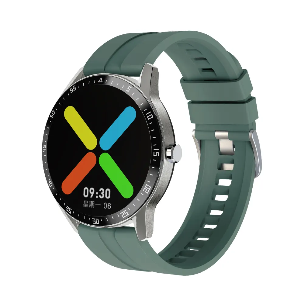 Фитнес-трекер, новая модель g1, умные часы, круглый сенсорный экран, браслет для измерения артериального давления, цифровые спортивные часы