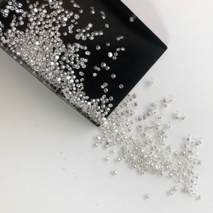 Diamants de laboratoire en vrac de taille Melee, ronds et brillants, coupe VVS, clarté, couleur EFGH, directement du fabricant indien - Product Image 1