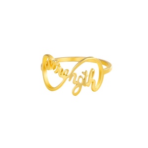 Anillo de Acero Inoxidable con Símbolo de Infinito, Diseño Exclusivo, Joyería Versátil Unisex, Símbolo de Amistad, Anillo a Juego <span class=keywords><strong>para</strong></span> Mejores Amigos - Product Image 4