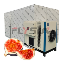 Four de séchage automatique à pompe à chaleur haute température avec PLC et moteur pour la transformation alimentaire, déshydrateur de figues