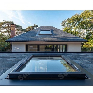 Sunnysky AAMA télécommande ouverture étanche lucarne <span class=keywords><strong>fenêtre</strong></span> <span class=keywords><strong>de</strong></span> <span class=keywords><strong>toit</strong></span> en verre lucarne cadre en aluminium double fenêtres <span class=keywords><strong>de</strong></span> <span class=keywords><strong>toit</strong></span> coulissantes - Product Image 1