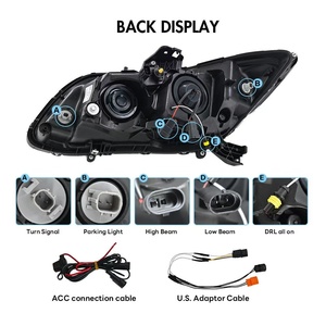 Faro LED Auto-y per <span class=keywords><strong>Honda</strong></span> Civic 2012-15 9a Generazione, Faro LED Stile per <span class=keywords><strong>Honda</strong></span> Civic - Product Image 5
