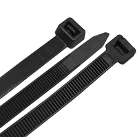 Attaches-câbles robustes en nylon PA 6 autobloquants avec boucle de fixation universelle