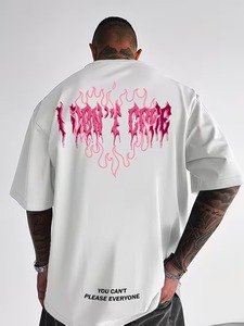 <span class=keywords><strong>T</strong></span>-<span class=keywords><strong>shirt</strong></span> da <span class=keywords><strong>uomo</strong></span> con logo personalizzato, maglietta oversize <span class=keywords><strong>nera</strong></span> con stampa grafica di un simbolo del dollaro e banconote per l'uso quotidiano casual. - Product Image 4