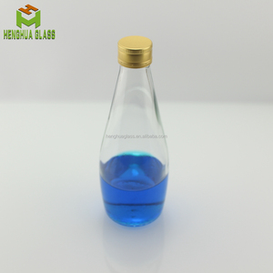 Hot Sale 290ml Drink Glass Bottle Round <strong>Basil</strong> Seed Beverage Fruit Juice Liquid <strong>Container</strong> Bottle with 28mm Ropp Cap - Product Image 6