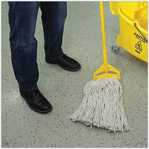 "Premium White 20oz Cut-End Cotton Spinning <b>Mop</b> Heads for Home Use (12/Carton)" - Product Image 5