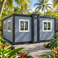 Maison préfabriquée en conteneur de 20 pieds pour le logement du personnel des camps miniers, l'hébergement des travailleurs et les dortoirs temporaires