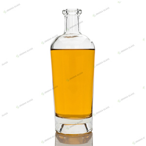 Botella <span class=keywords><strong>de</strong></span> vidrio <span class=keywords><strong>de</strong></span> forma redonda más popular para licor Mezal <span class=keywords><strong>Tequila</strong></span> <span class=keywords><strong>Agave</strong></span> 700ML 750ML con tapas <span class=keywords><strong>de</strong></span> corcho con logotipo impreso - Product Image 4