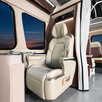Asiento Interior de coche, asiento de furgoneta de pasajero ajustable, asiento de autobús de lujo de coche eléctrico para Toyota Coaster microbus Sprinter