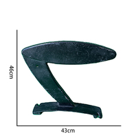 Pieds de chaise, pieds de banc, design moderne, pieds de banc en métal, cadre en fonte, pieds de banc pour extérieur, jardin, parc, loisirs