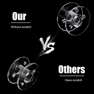 Bobinas Vacías Transparentes, Bobinas de Plástico para Máquina de Coser, Hilos de Coser, Bobinas Vacías, Accesorios de Costura para el Hogar - Product Image 4