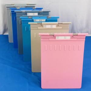 Dossier médical en plastique résistant aux chutes, dossier médical en ABS renforcé bleu pour hôpital, clinique, infirmière - Product Image 2