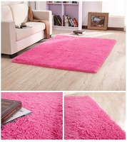 Tapis Shaggy de Salon avec Logo Personnalisé, Tapis Chaud et Pelucheux pour Chambre d'Enfant, Tapis et Sol en Fausse Fourrure