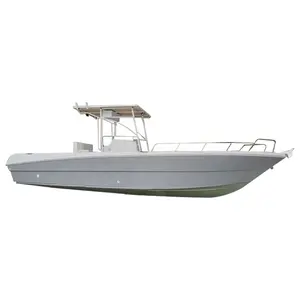YAMANE-Barco de placer de lujo, 31ft 9,5 m, consola central de fibra de vidrio, Parasol, barco de velocidad, yate de pesca