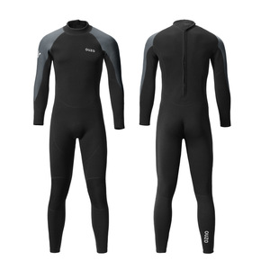 1.5mm combinaison à manches longues une pièce combinaison hommes chaud crème solaire hiver maillot de bain <span class=keywords><strong>Surf</strong></span> costume méduse vêtements usine - Product Image 5