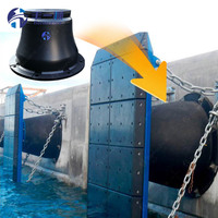 Système de pare-chocs coniques industriels résistants à la corrosion avec coussin en UHMW-PE pour l'amarrage des navires