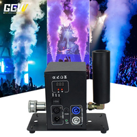 GEVV Máquina de efectos especiales para escenarios, cañón de CO2 criogénico de tubo único lateral DMX, máquina de chorro de CO2