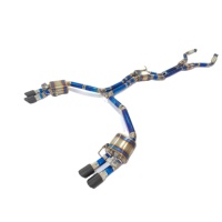Échappement complet CSZ Titanium Valvetronic pour Audi RS6 RS7 C7 4.0T OEM Télécommande Silencieux Catback d'échappement haute Performance