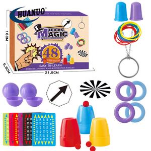 Impresionante juego 48 68 88 trucos de aprendizaje espectáculo de magia para principiantes juego fácil caja de trucos de magia para niños - Product Image 5