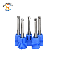 Fraise à fileter en carbure haute précision Warrior's Bit à 3/4 dents pour le traitement de l'aluminium CNC, ODM/OEM disponible