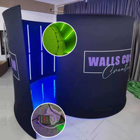 Nuevo Fotomatón 360 Automático con Cubierta, Fondo LED Sky Arh, Fotomatón Inflable 360 para Alquiler en Bodas y Fiestas
