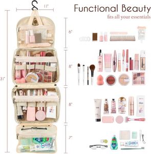 Bolsa de cosméticos, neceser, organizador, bolso, accesorios de viaje, bolsa organizadora para baño y afeitado - Product Image 4