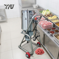 Promo Panas Mesin Pengolah Makanan Industri & Komersial 32L 50L Stainless Steel 2200W 3000W, Pemotong Buah, Blender, Penggiling Bawang Putih & Daging