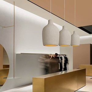 Luminaire suspendu de style japonais Wabi Sabi pour salle à manger, restaurant, salon, <span class=keywords><strong>lampe</strong></span> suspendue, lustre pour îlot de cuisine - Product Image 5
