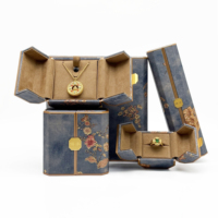 Boîtes à bijoux de luxe personnalisées, nouvelle collection Fandiji, boîte organisatrice pour pendentifs et bracelets, emballage de bijoux, boîte à bagues, chaîne longue de luxe