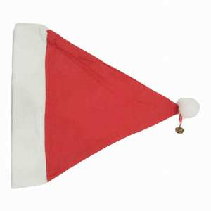 قبعة سانتا كلوز الكلاسيكية للبالغين قابلة لإعادة الاستخدام ومتينة مصنوعة من الفرو الصناعي المخملي تناسب الجميع - Product Image 1