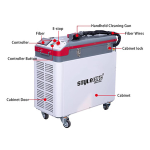Nouvelle machine de nettoyage au laser pulsé JPT 500W/1000W/200W pour le bois, l'acier inoxydable, l'aluminium, les métaux, facile à utiliser pour les débutants, certifiée CE - Product Image 3