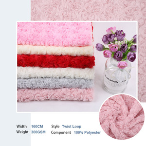 Thoáng khí 100% polyester PV vải sang trọng tăng mô hình nhỏ Mài vòng xoắn cho quần áo và đồ chơi - Product Image 2