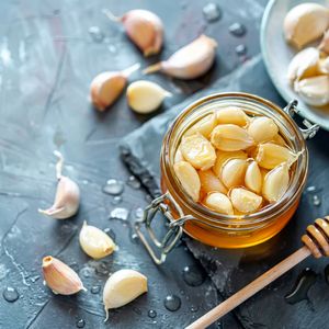 Canned Brine-Preserved Peeled Garlic Cloves in Mason <b>Jar</b> Supplier - Product Image 1