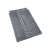 Plaque bipolaire en graphite moulé de haute pureté, feuille flexible de qualité industrielle, haute performance, 99,9 % de teneur en C, bonne conductivité thermique