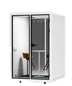 Bureau modulaire insonorisé en acier, économique et personnalisable, pour extérieur, silencieux et confortable - Product Image 1