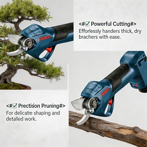 <span class=keywords><strong>BOSCH</strong></span> <span class=keywords><strong>12V</strong></span> Pro Pruner Forbici da Potatura Professionali Senza Fili con Motore Brushless, Utensili Elettrici Professionali <span class=keywords><strong>Bosch</strong></span> - Product Image 2